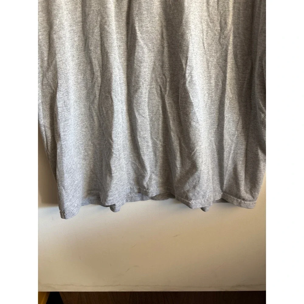 VTG Nike Gray T Shirt Large Swoosh Logo Tee Menswear Athleisure‎ Top